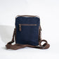 JOOBRAN MULTI-POCKET SHOULDER BAG - NAVY BLUE