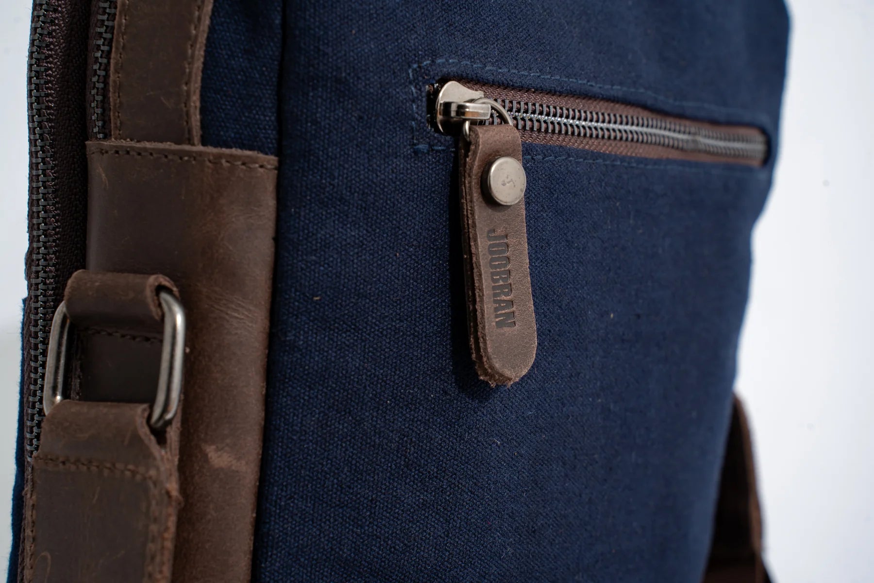 JOOBRAN MULTI-POCKET SHOULDER BAG - NAVY BLUE