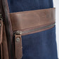 JOOBRAN MULTI-POCKET SHOULDER BAG - NAVY BLUE
