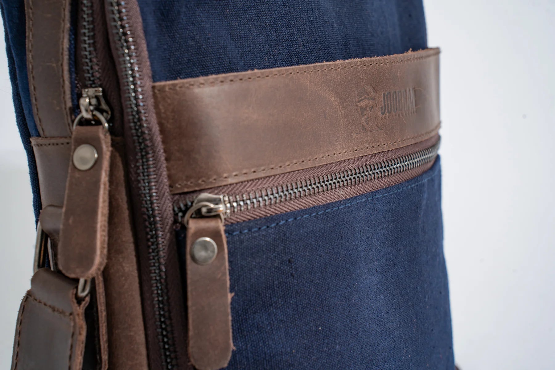 JOOBRAN MULTI-POCKET SHOULDER BAG - NAVY BLUE