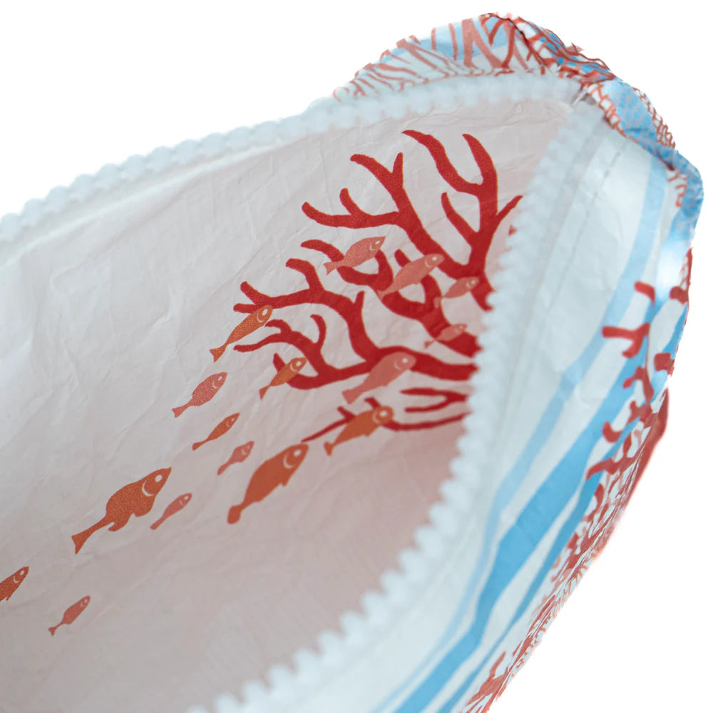 Mini Pouch - Coral Crush