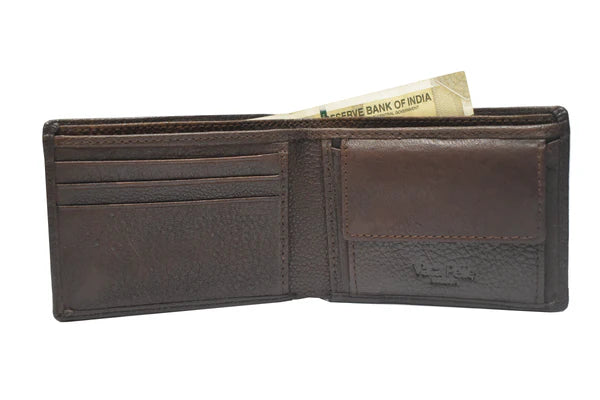 LAVERI WALLET SMALL - BROWN