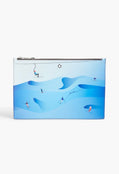 MONTBLANC MEISTERSTUCK SCENIC POUCH WITH SKIERS