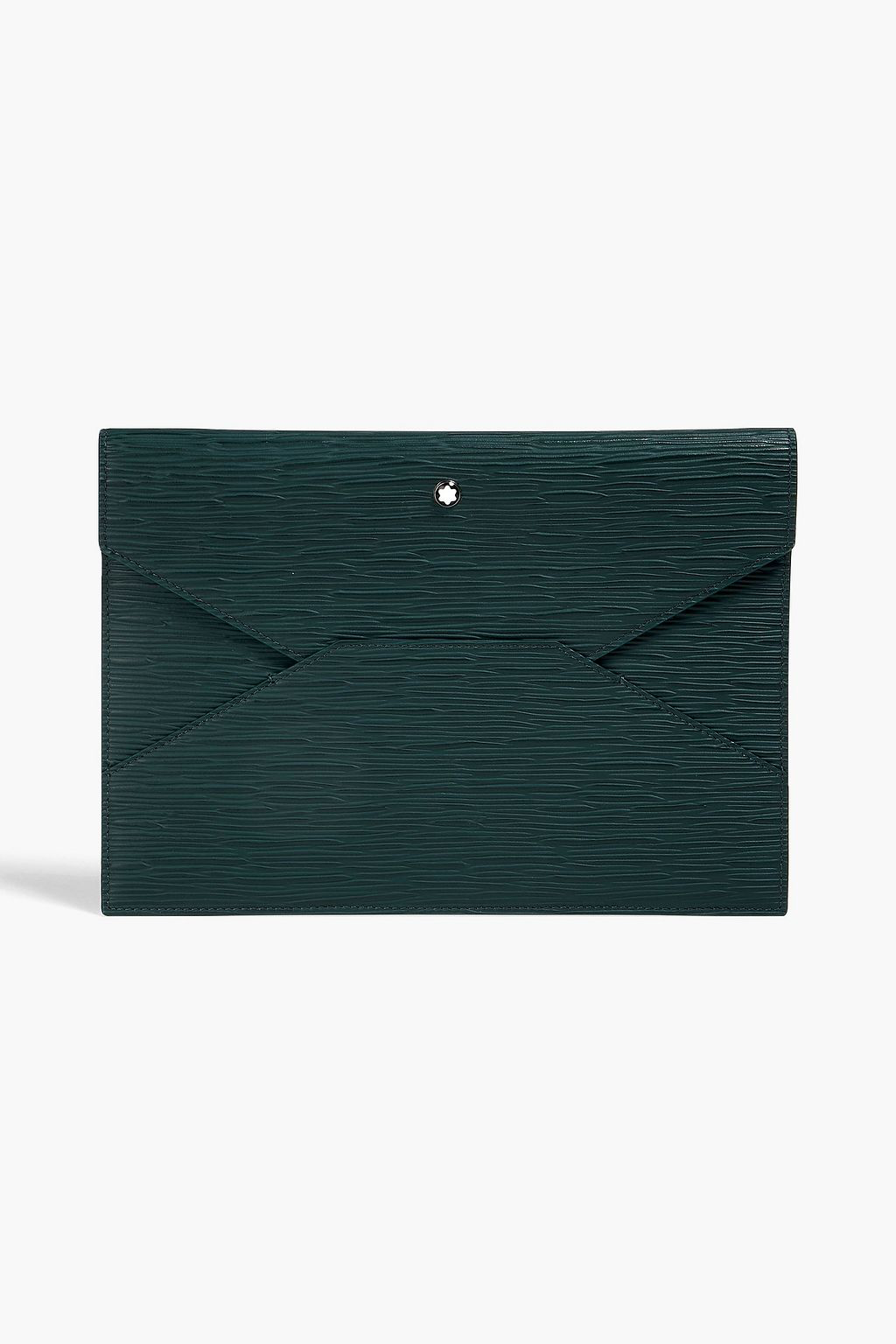 MONTBLANC MEISTERSTUCK LEATHER POUCH - BRITISH GREEN