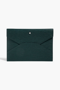 MONTBLANC MEISTERSTUCK LEATHER POUCH - BRITISH GREEN