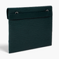 MONTBLANC MEISTERSTUCK LEATHER POUCH - BRITISH GREEN