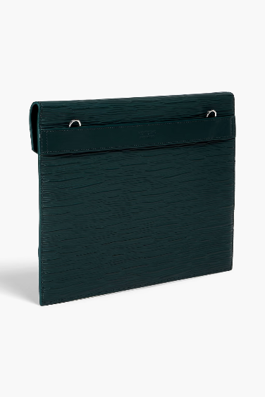 MONTBLANC MEISTERSTUCK LEATHER POUCH - BRITISH GREEN