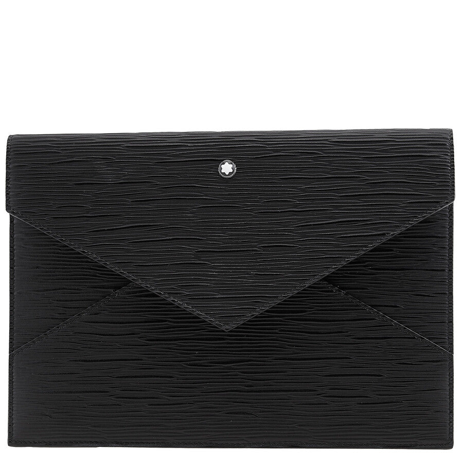 MONTBLANC MEISTERSTUCK LEATHER POUCH - BLACK