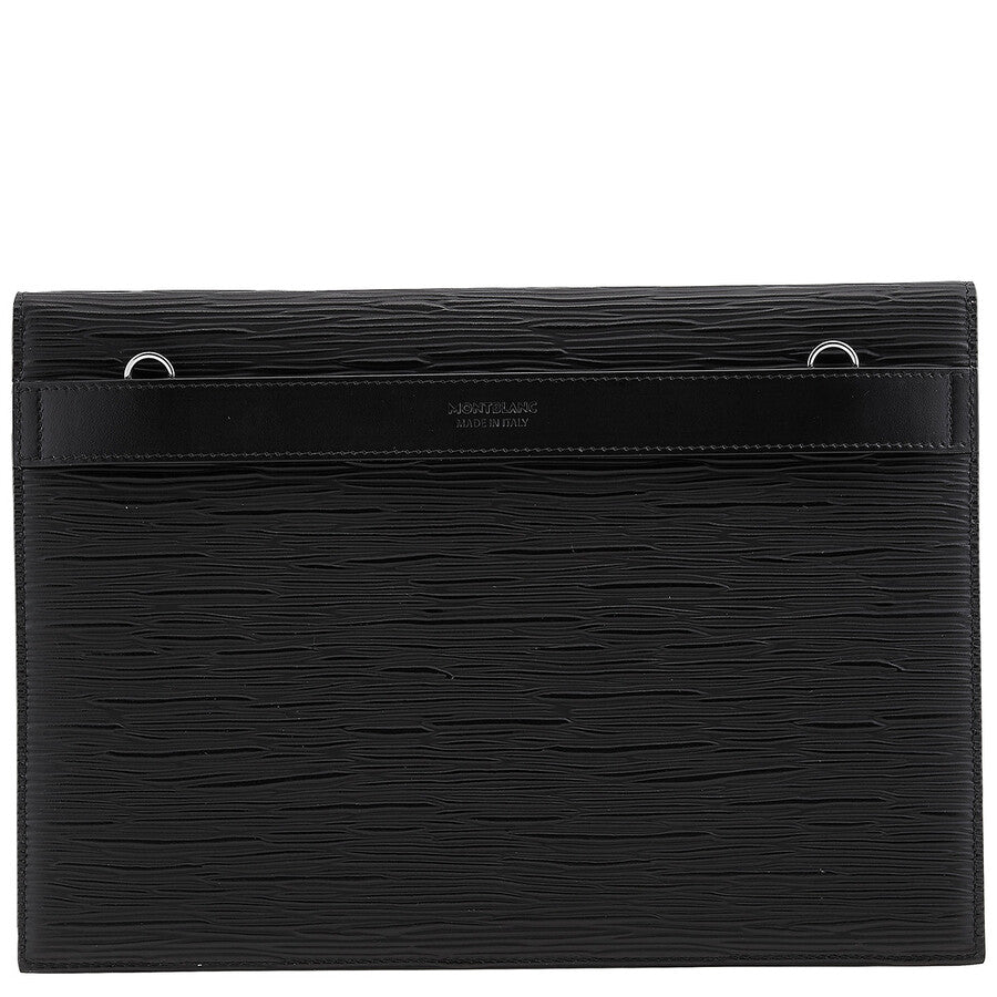 MONTBLANC MEISTERSTUCK LEATHER POUCH - BLACK