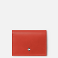 MONTBLANC SOFT CARDHOLDER - CORAL