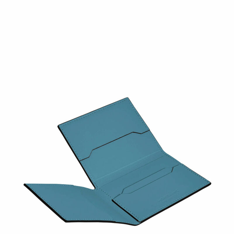 MONTBLANC SOFT CARDHOLDER - SMOKY BLUE
