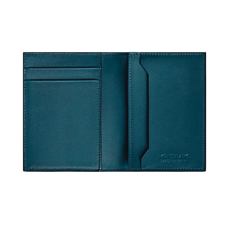 MONTBLANC MEISTERSTUCK CARD HOLDER - CYPRUS BLUE