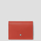 MONTBLANC CONTINENTAL WALLET NANO - BRICK RED