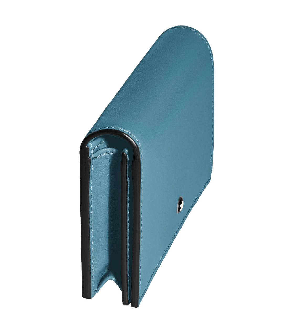 MONTBLANC CONTINENTAL WALLET NANO - SMOKY BLUE