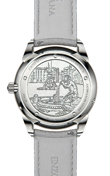 Enzo Attini Piazza Navona Roma Swiss Movement