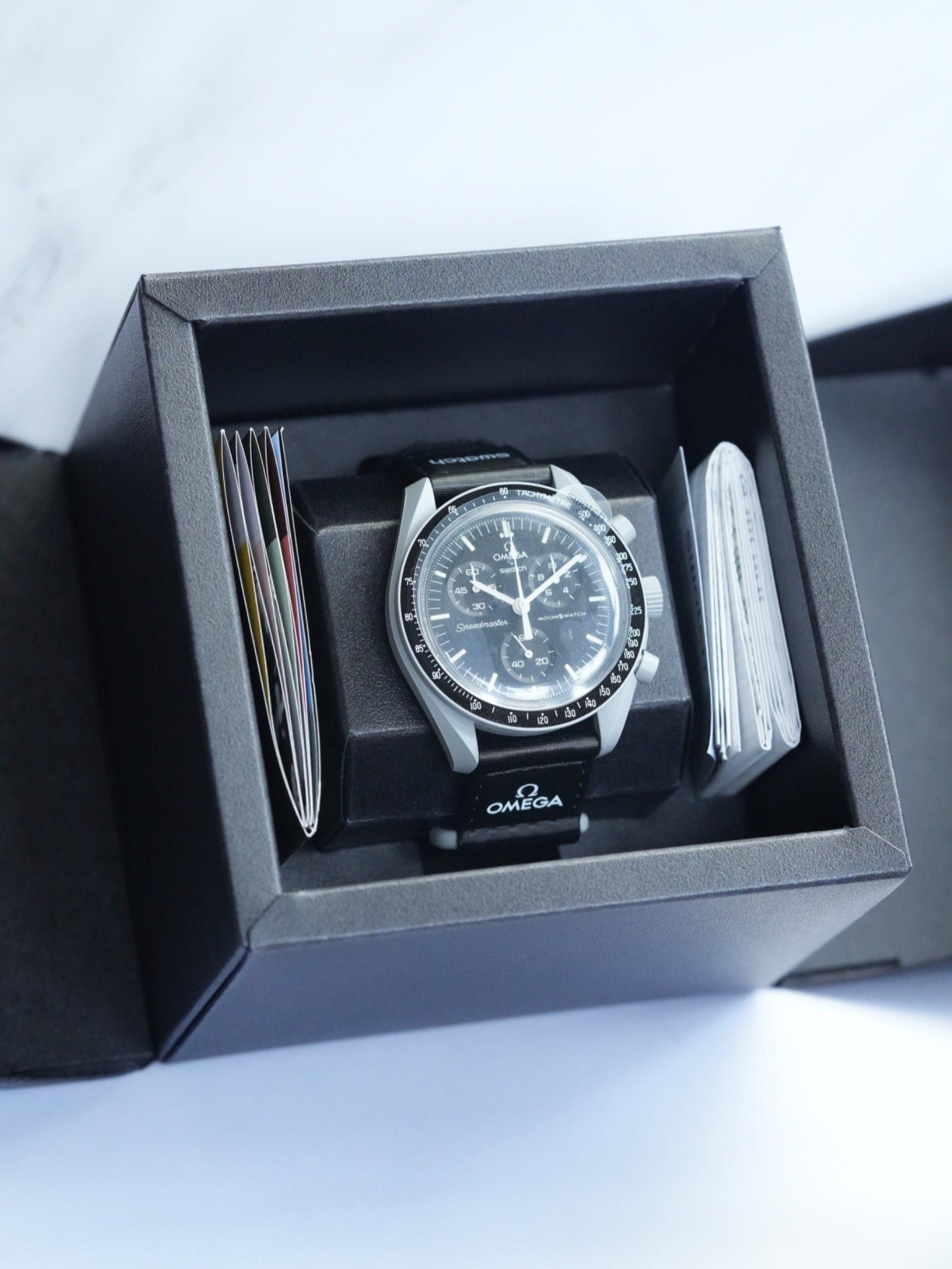 Swatch omega Bioceramic moonswatch mission to the moon