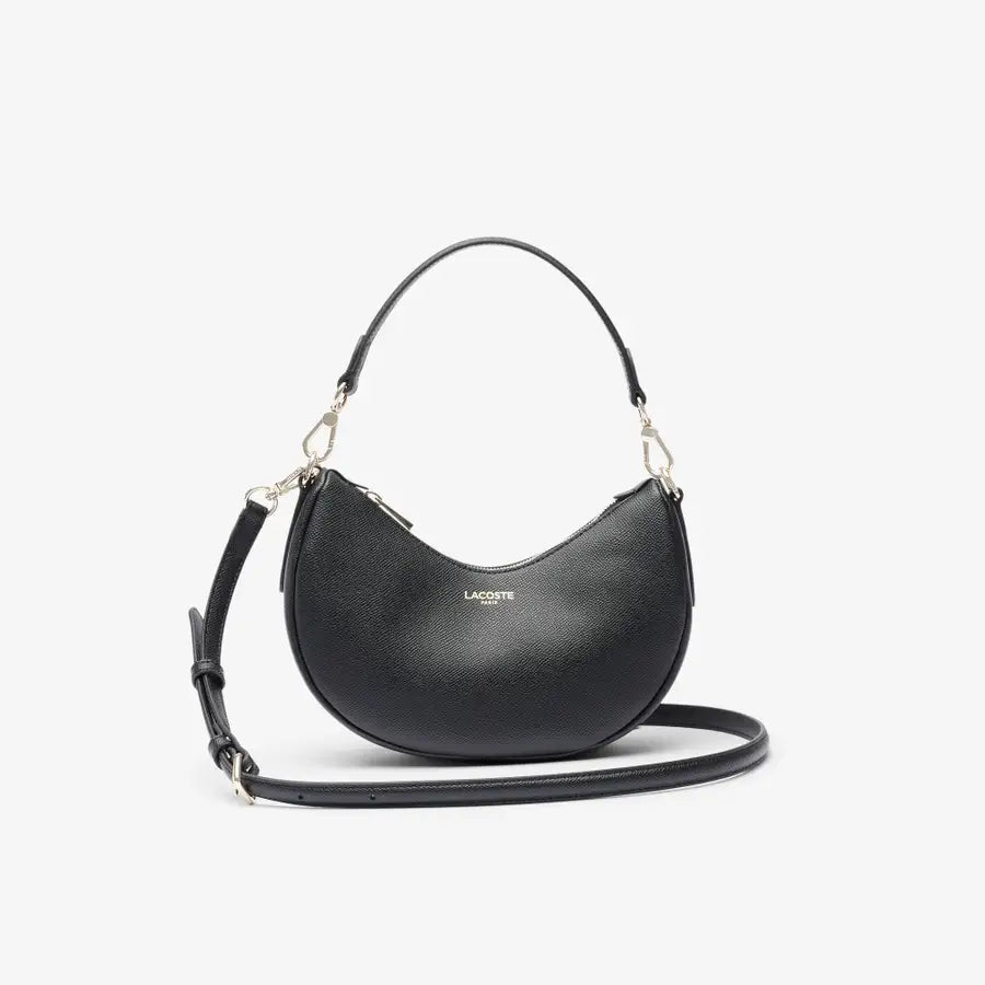 Lacoste Small half moon purse NOIR