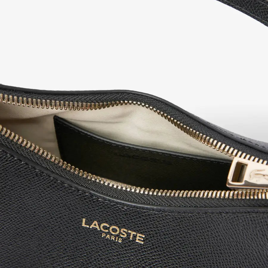 Lacoste Small half moon purse NOIR