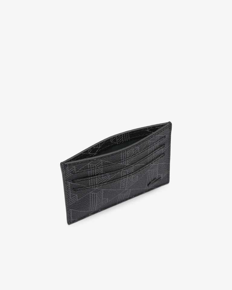 Lacoste Card Holder MONOGRAM NOIR GRIS