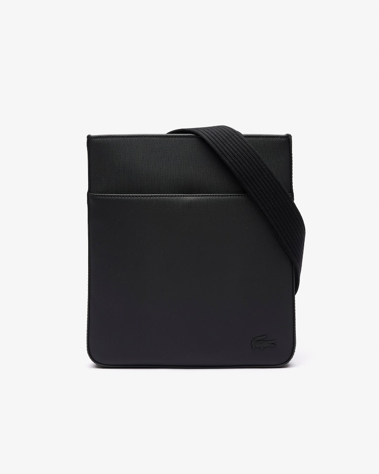 Lacoste flat crossover bag NOIR