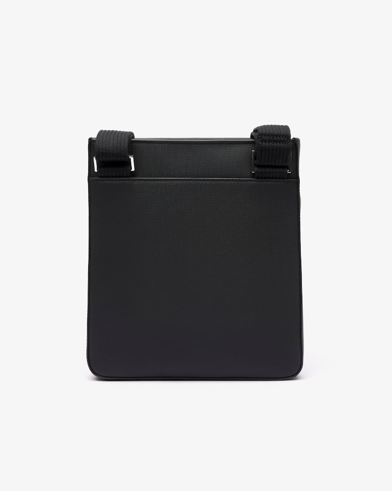 Lacoste flat crossover bag NOIR