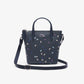 Lacoste XS flat crossover bag CONFETTI CROC ABIMES