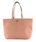 Lacoste large concept tote ROSE TAN ANTLER
