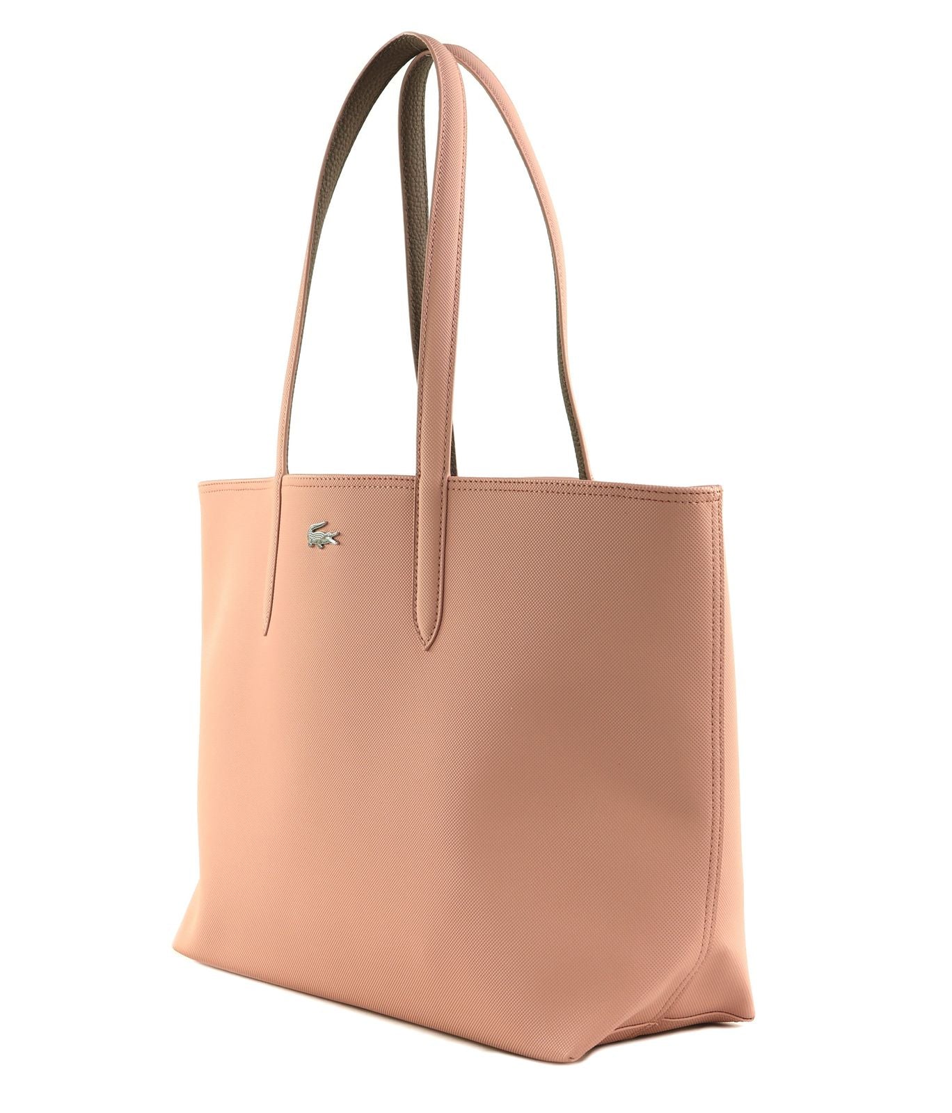Lacoste large concept tote ROSE TAN ANTLER