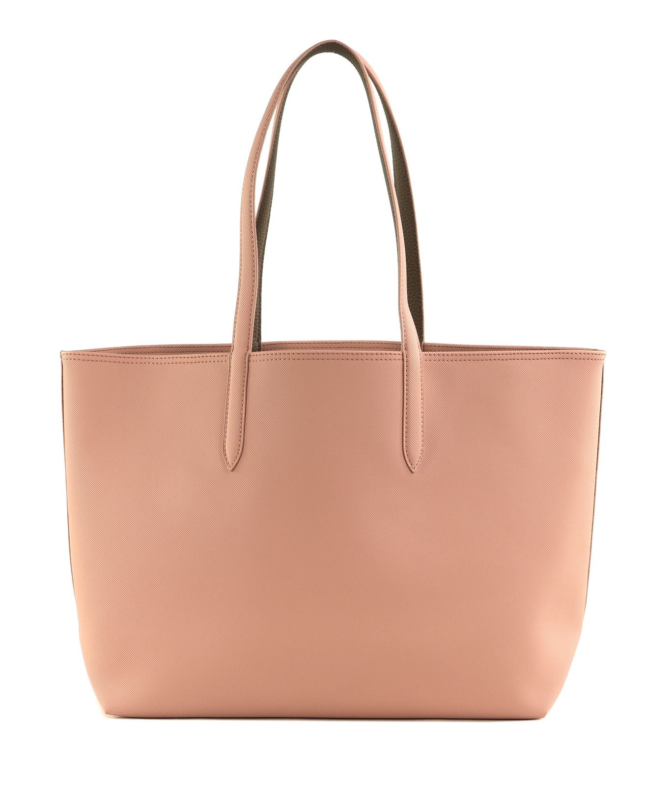 Lacoste large concept tote ROSE TAN ANTLER
