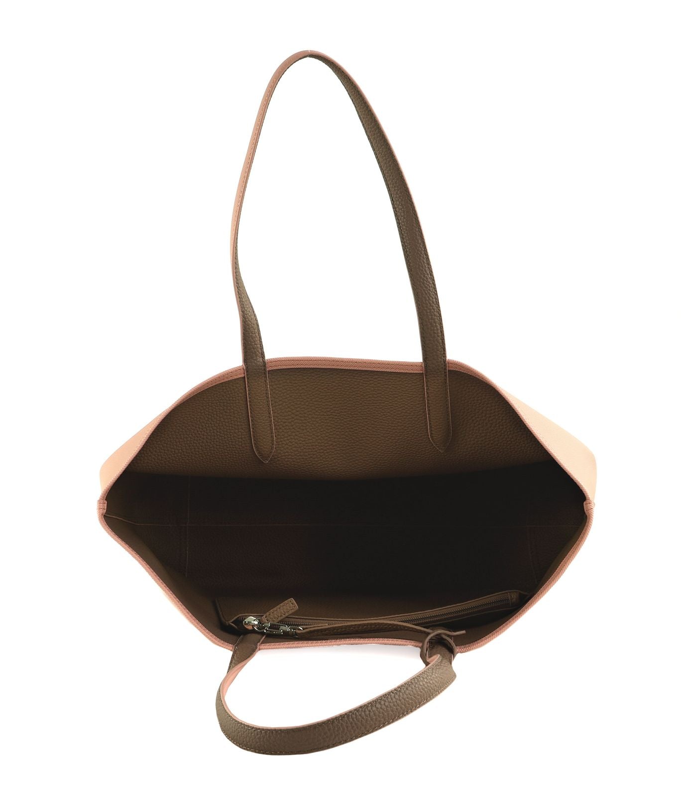 Lacoste large concept tote ROSE TAN ANTLER