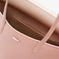 Lacoste large concept tote ROSE TAN ANTLER