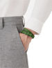 MONTBLANC LEATHER BRACELET - GREEN