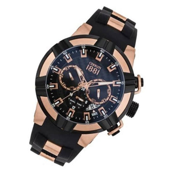 CERUTTI black and gold