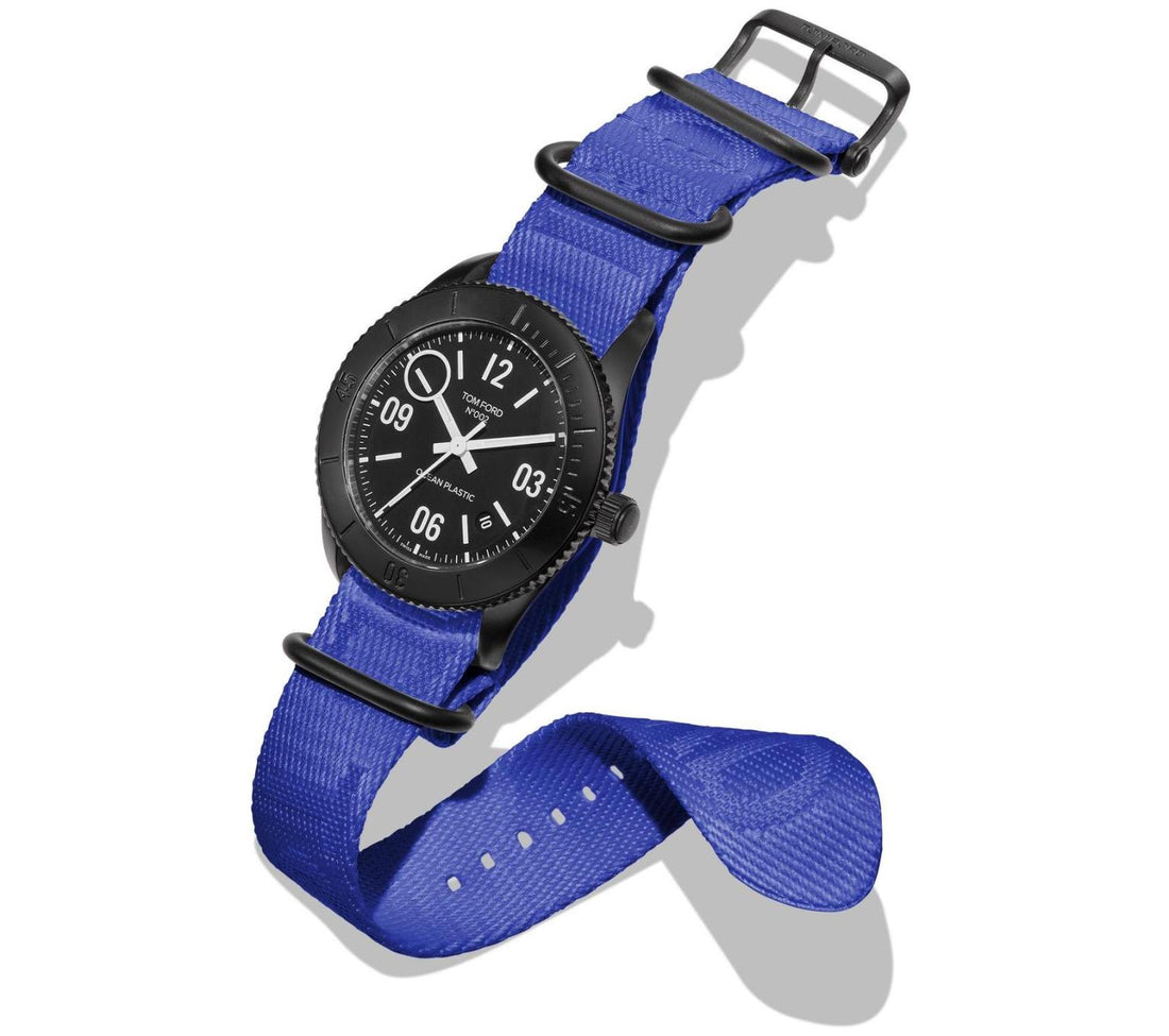 TOM FORD OCEAN PLASTIC AUTO WATCH