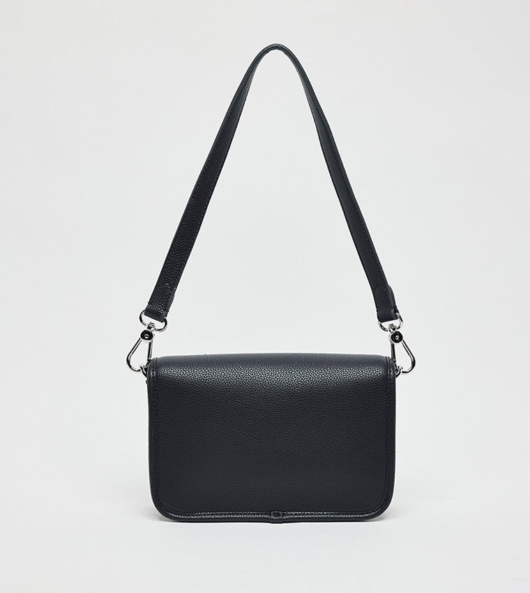 Lacoste flap crossover bag NOIR