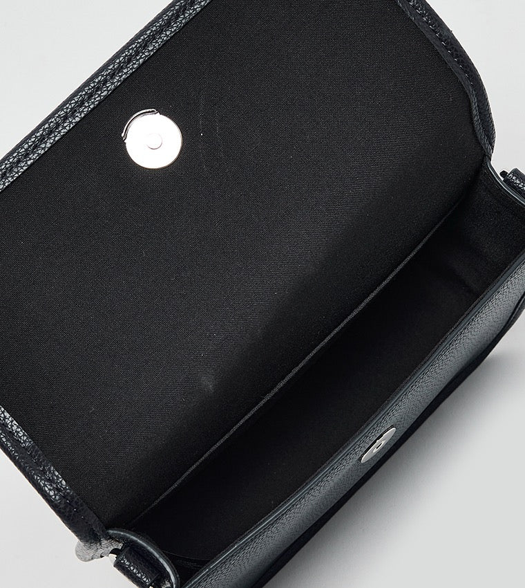 Lacoste flap crossover bag NOIR