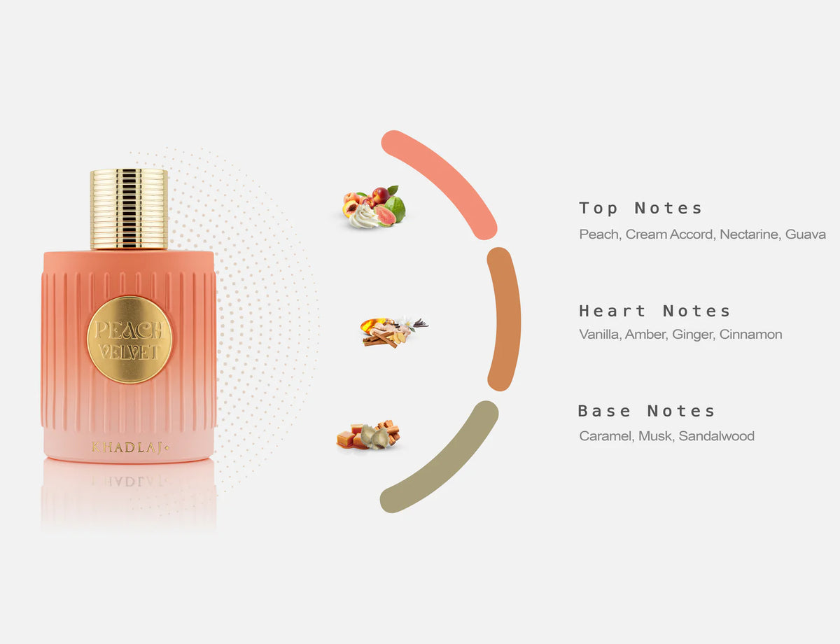 Khadlaj Peach Valvet 100ml