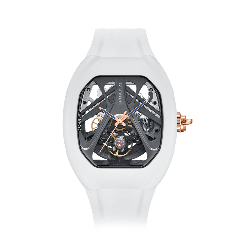 Cronus Art Sport R1 white skeleton silicone