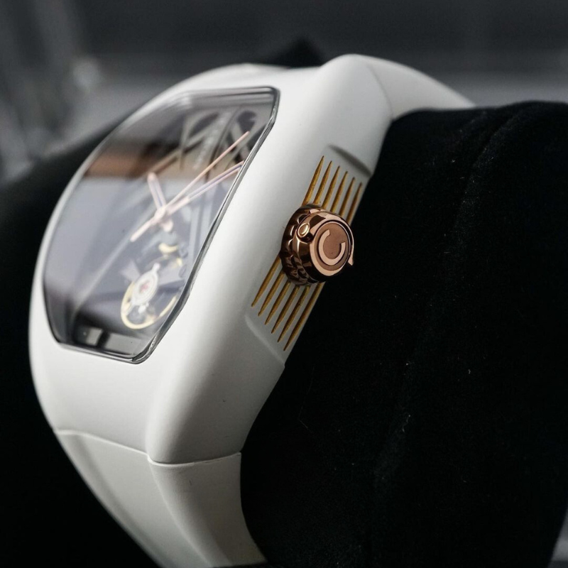 Cronus Art Sport R1 white skeleton silicone