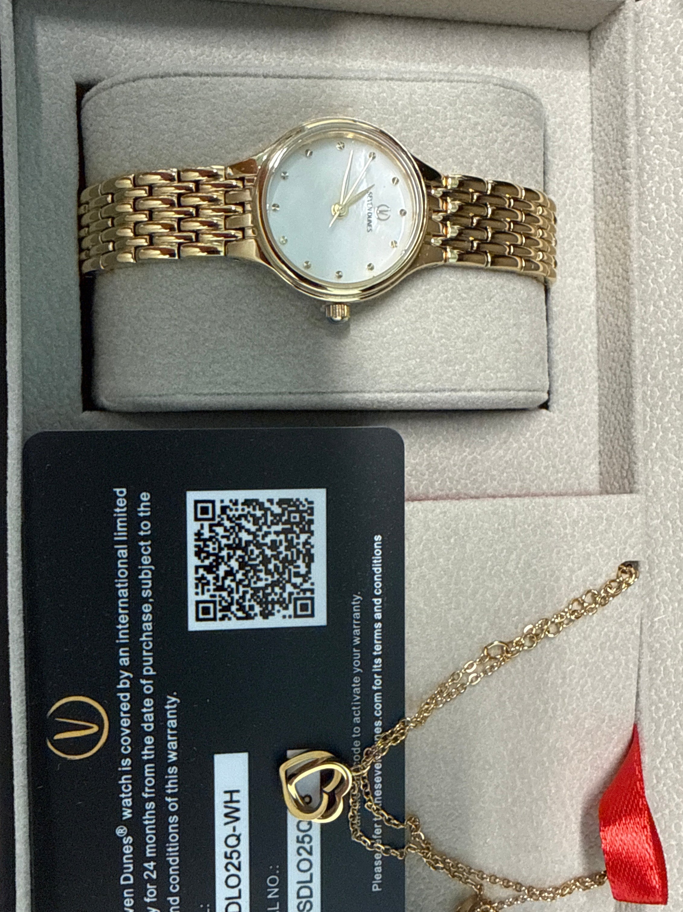 Seven Dunes- CELESTE - Pearl Gold set