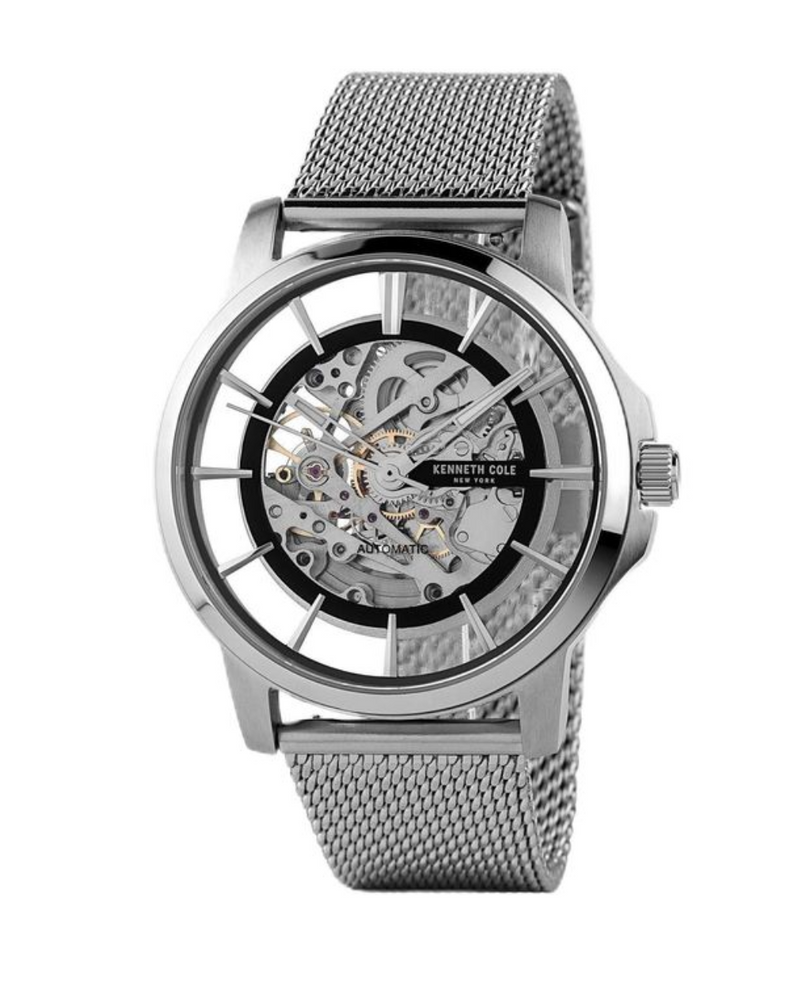Kenneth Cole Automatic Skeleton Men’s Watch + extra strap