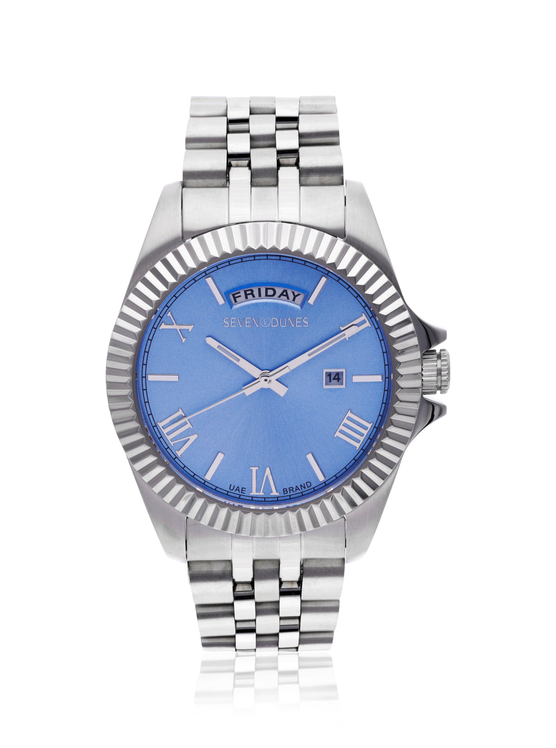 Seven Dunes Day date jublee light blue