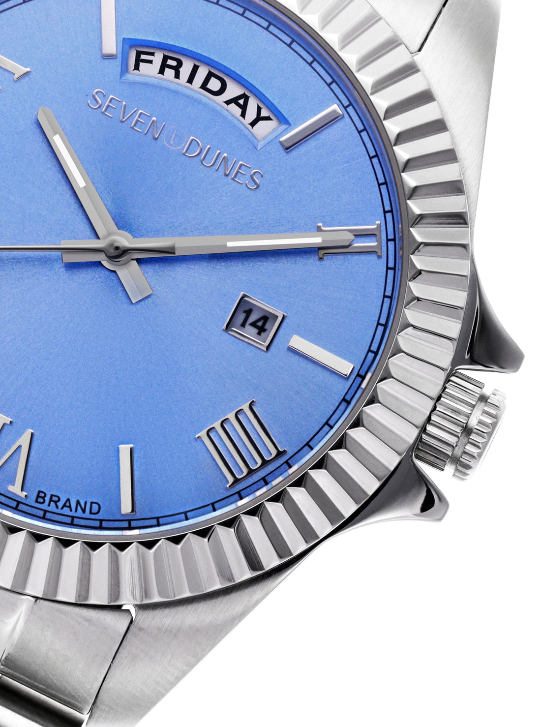 Seven Dunes Day date jublee light blue