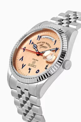 West End Salmon Arabic dial 41mm