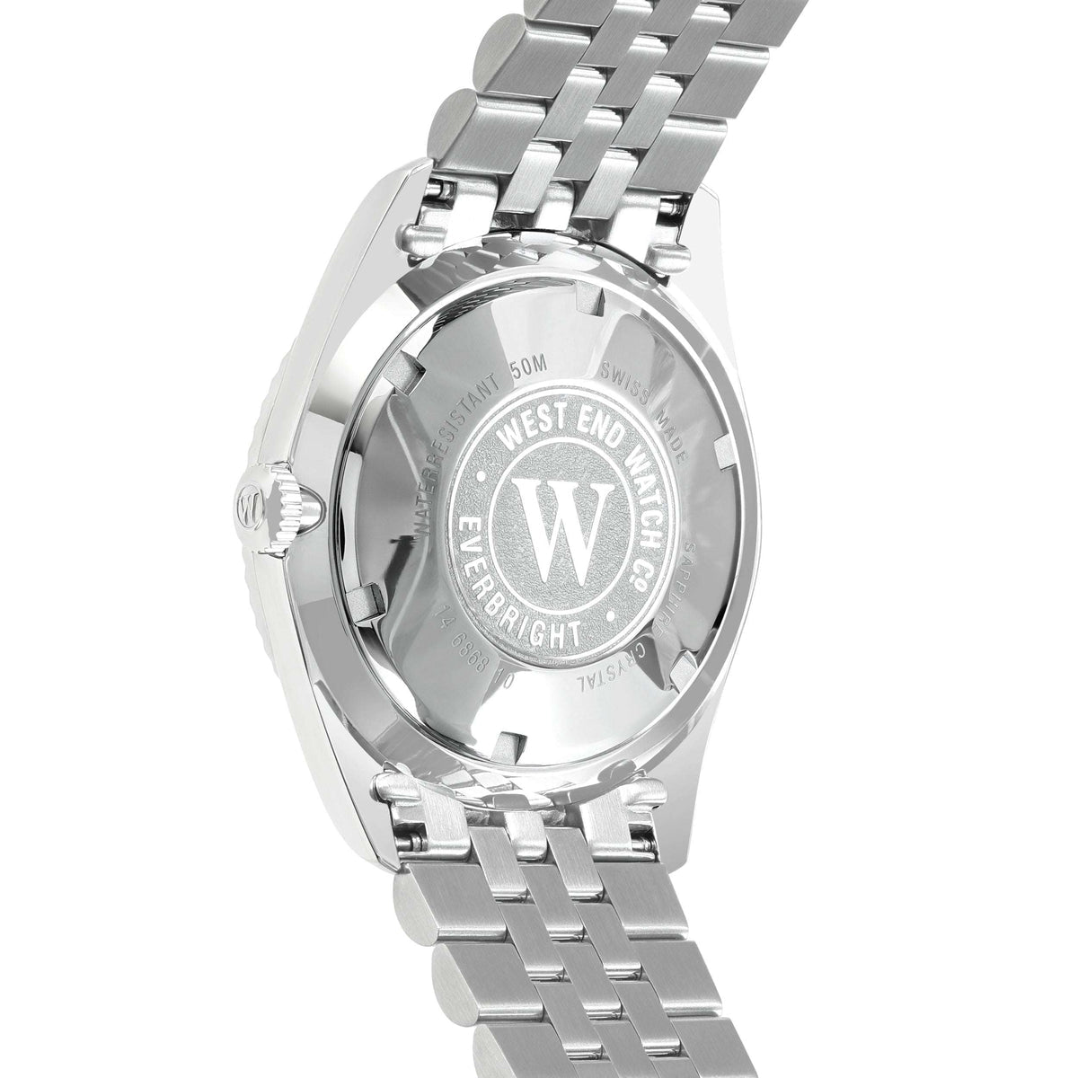 West End 41 - BLUE DIAL WITH GOLD INDICES