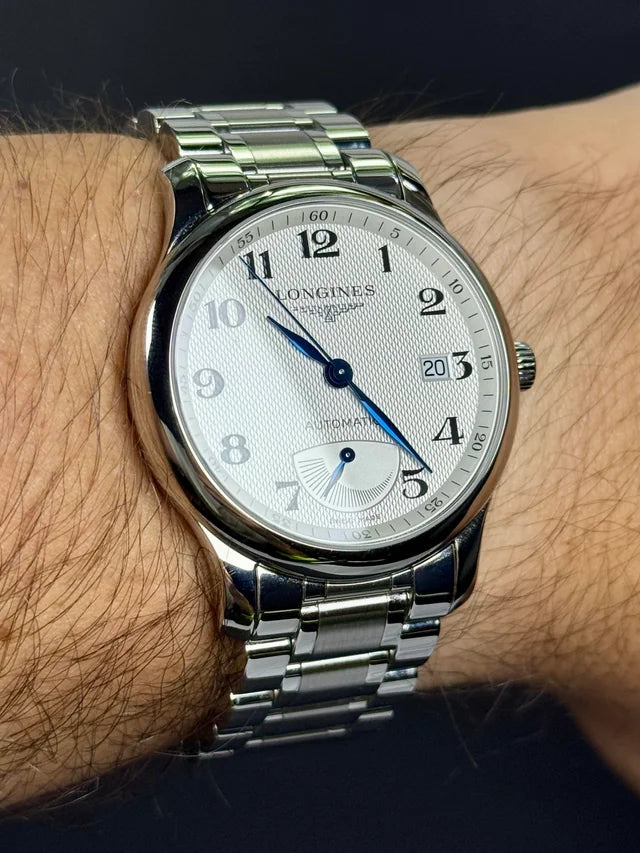 Longines Master Collection Power Reserve Automatic 40mm silver dial
