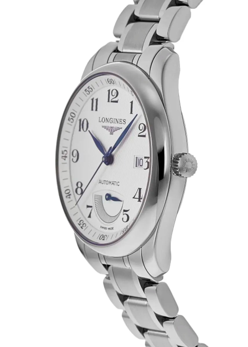 Longines Master Collection Power Reserve Automatic 40mm silver dial