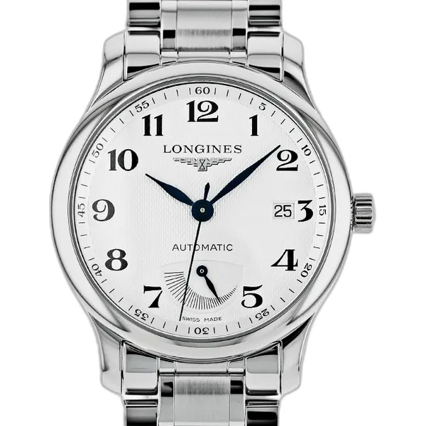 Longines Master Collection Power Reserve Automatic 40mm silver dial