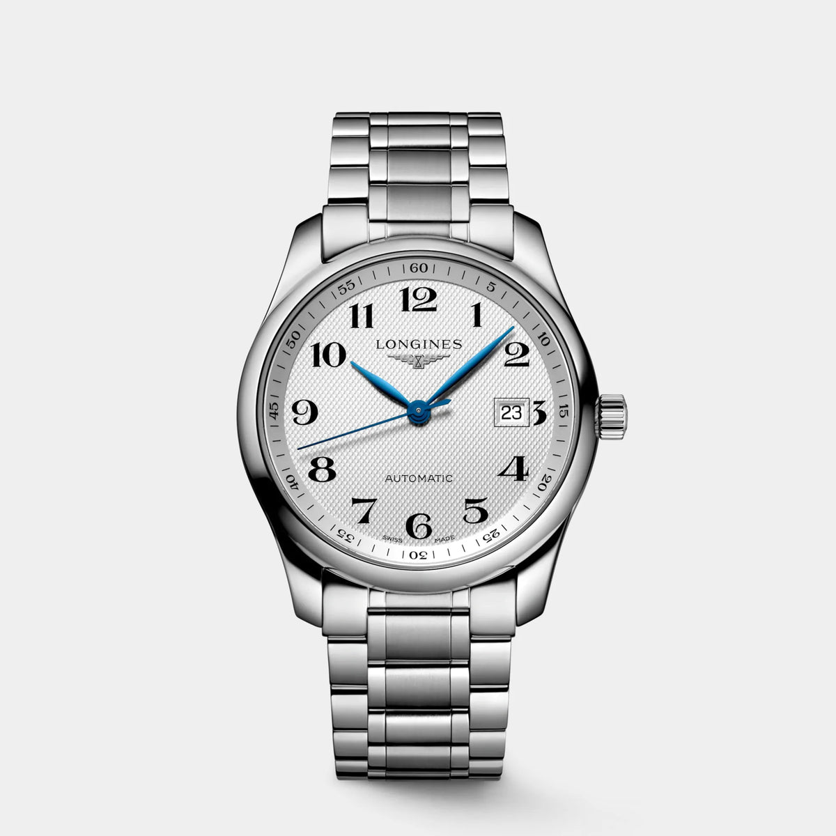 Longines Master Collection Power Reserve Automatic 40mm silver dial