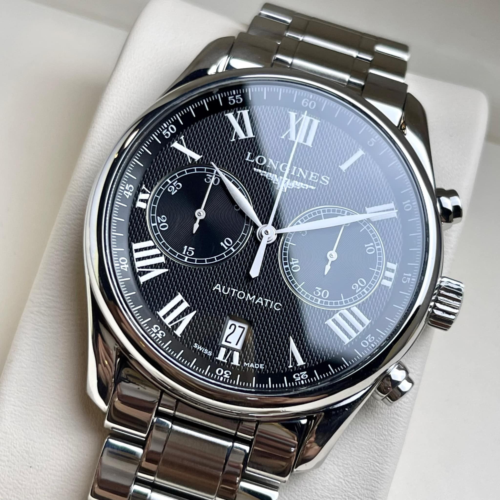 Longines Master Collection Chronograph Automatic 40mm – Black Dial